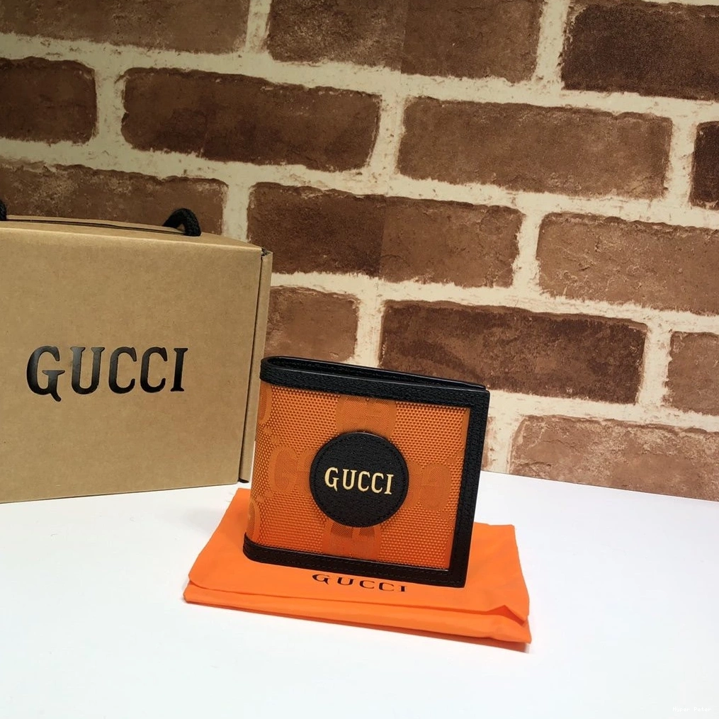 Grid wallet billfold GUCCI Off The 0805